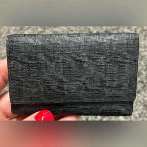 Gucci black/grey key holder